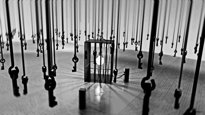 Digital Arts titled "UNTITL3D.IV_bn" by Giuseppe Recchia, Original Art, 3D Modeling