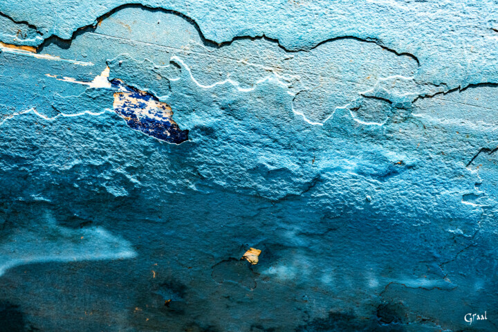 Photography titled "Quand les Bateaux s…" by Graal, Original Artwork, Non Manipulated Photography Mounted on Aluminium