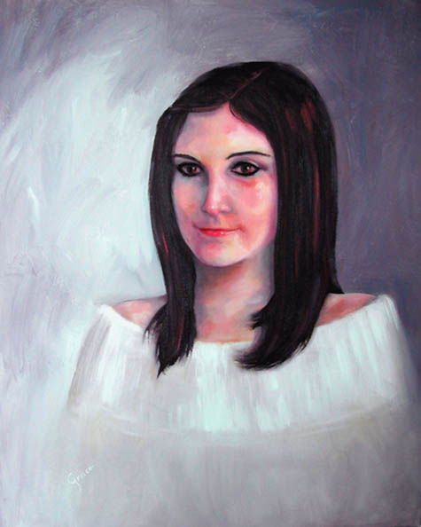Peinture intitulée "Suzanne" par Charlie Grace, Œuvre d'art originale, Huile