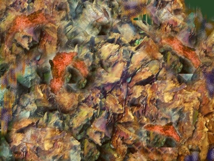 Fotografía titulada ""Juego de Colores"" por Graciela Diaz Zaid, Obra de arte original,