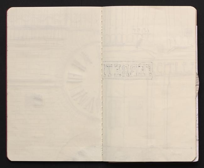 Dessin intitulée "cuaderno / chinchón…" par Antonio Graziano, Œuvre d'art originale