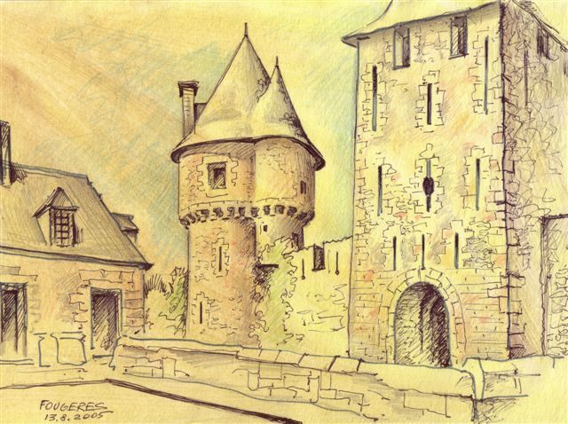 Painting titled "fougeres2005.jpg" by Gregory Borin, Original Artwork