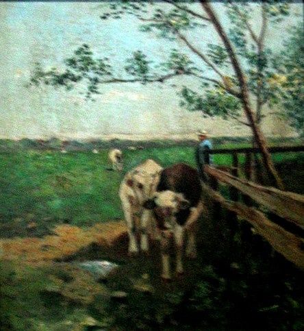 Pittura intitolato "Vacas" da Gregorio Ramirez, Opera d'arte originale