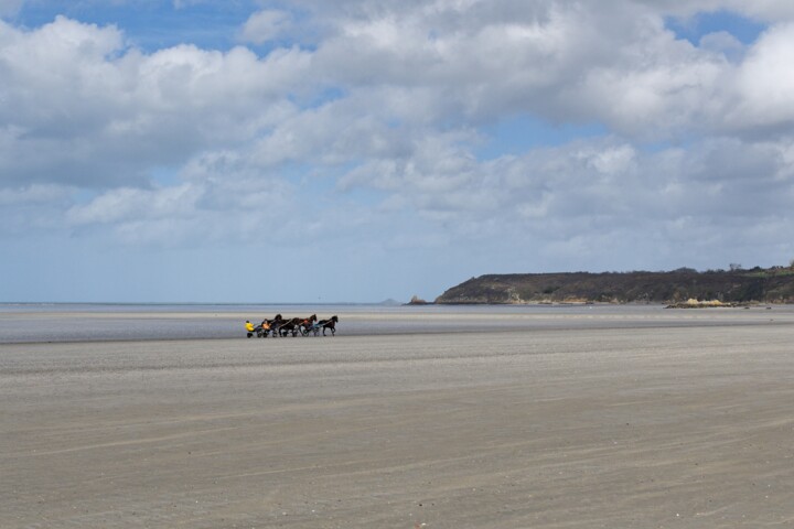 Fotografía titulada "baie de saint brieuc" por Grégory Bru, Obra de arte original, Fotografía no manipulada