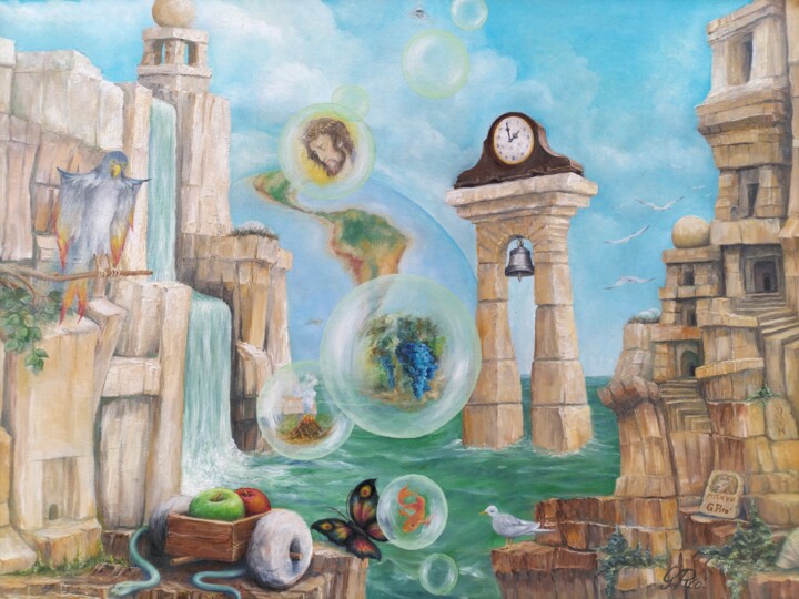 Peinture intitulée "Gregory Pyra Piro s…" par Gregory Pyra Piro, Œuvre d'art originale, Huile Monté sur Châssis en bois