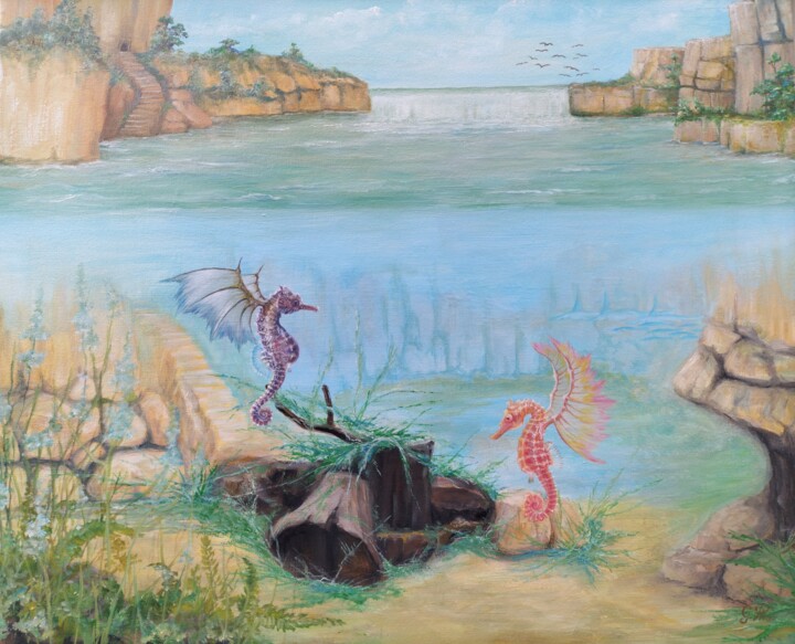 Peinture intitulée "Gregory Pyra Piro p…" par Gregory Pyra Piro, Œuvre d'art originale, Huile Monté sur Châssis en bois