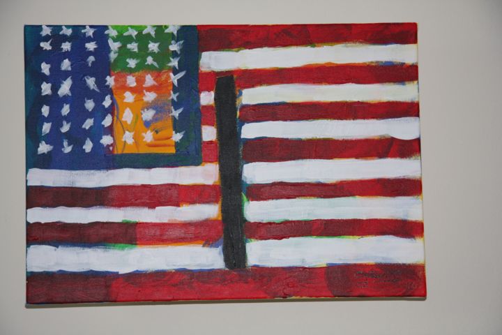 Painting titled "America Conducting…" by Gregory Swimelar, Original Artwork