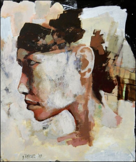 Painting titled "UNDERTONE IV" by Grzegorz Rekas, Original Art, Other
