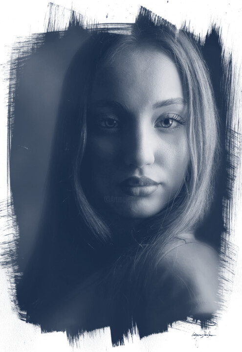 Photography titled "Drawn Emotion" by Grigore Roibu, Original Artwork, Digital Print