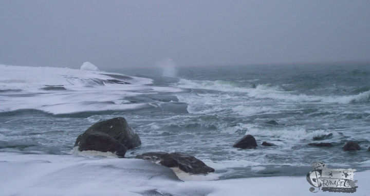 Photographie intitulée "La baie d'Hudson pr…" par Alex Grimarts, Œuvre d'art originale