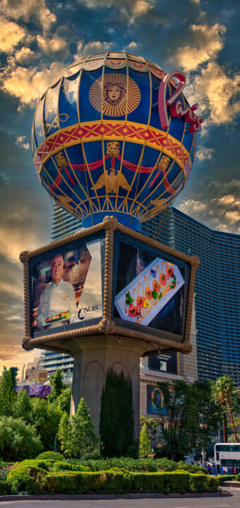 Фотография под названием "Paris, Las Vegas" - Citellus, Подлинное произведение искусства, Цифровая фотография