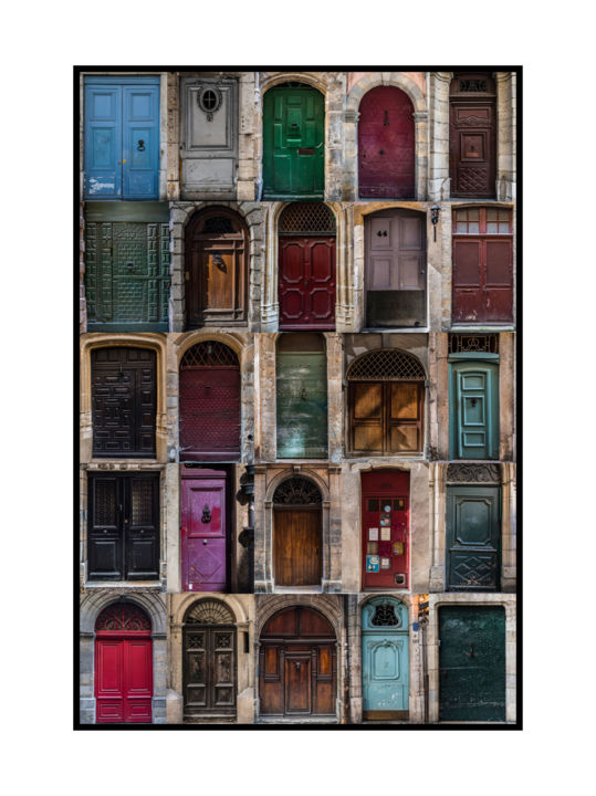 Fotografie mit dem Titel "Doors" von Pavel Grozberg, Original-Kunstwerk, Digitale Fotografie