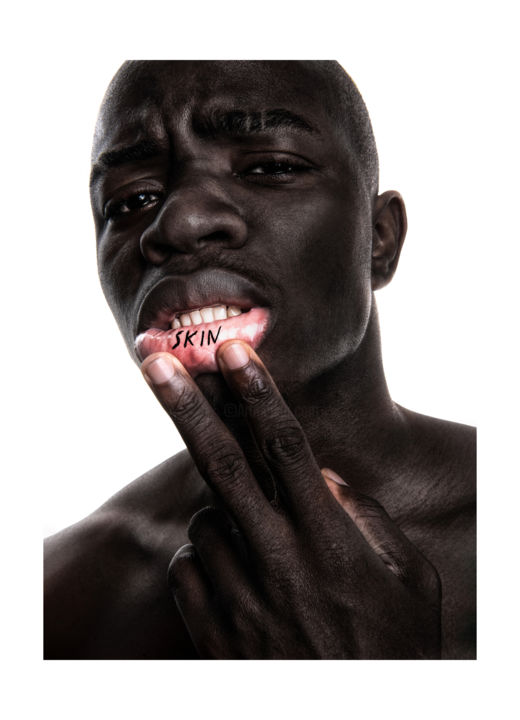 Photographie intitulée "Skin" par Pavel Grozberg, Œuvre d'art originale, Photographie numérique