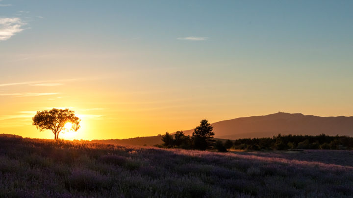 Photographie intitulée "Coucher de soleil e…" par Gr Photographies, Œuvre d'art originale, Photographie numérique