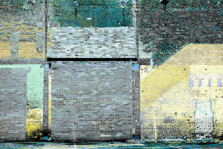 Photography titled "walls 5" by Harry Gruenert, Original Artwork, Digital Photography