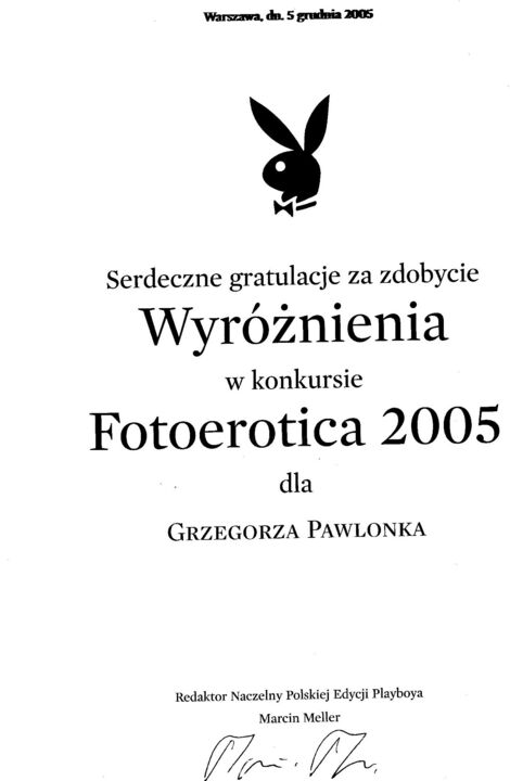 Fotografia zatytułowany „dyplom” autorstwa Grzegorz Pawlonka, Oryginalna praca, Fotografia nie manipulowana