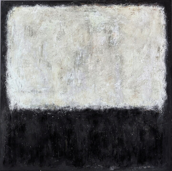 Malerei mit dem Titel "No. 1304_Untitled" von Guido Lötscher, Original-Kunstwerk, Acryl Auf Keilrahmen aus Holz montiert