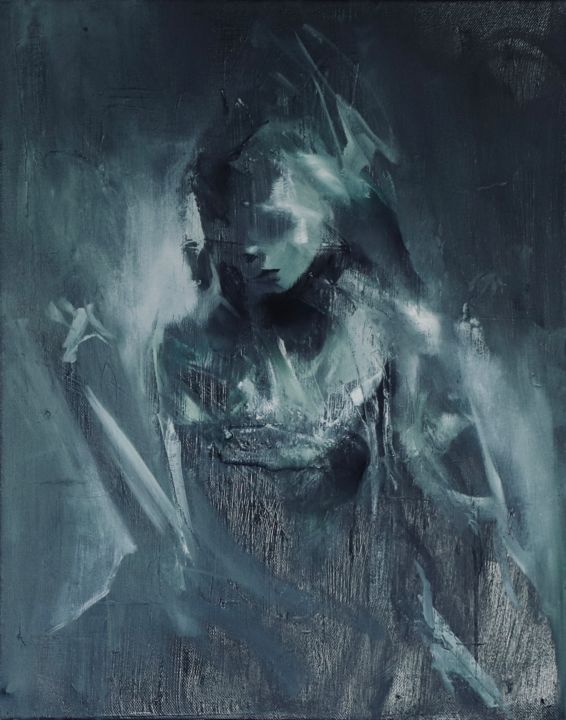Картина под названием "D'après Jérémie Man…" - Guillaume Vincent, Подлинное произведение искусства, Масло