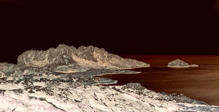 Photographie intitulée "Mars 2" par Guillaume Vincent, Œuvre d'art originale, Photographie manipulée