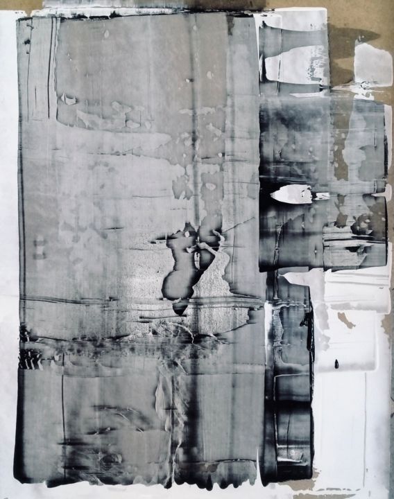 Peinture intitulée "Cache cache 2" par Guillaume Vincent, Œuvre d'art originale, Acrylique Monté sur Autre panneau rigide