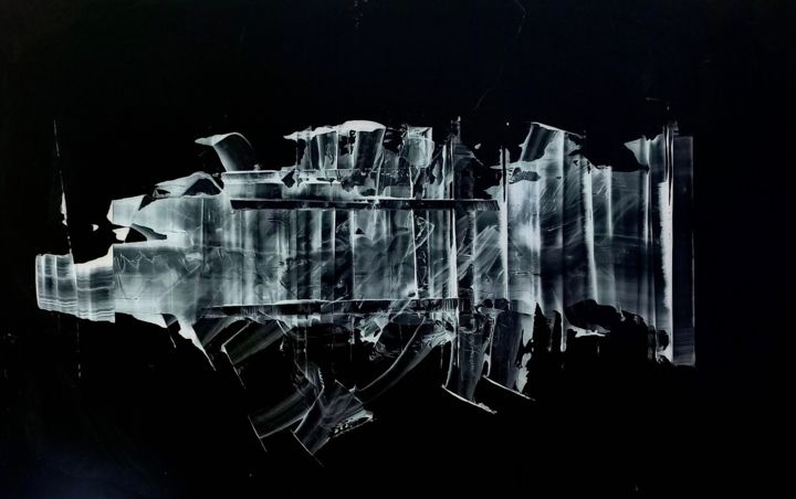 Peinture intitulée "Cancre là" par Guillaume Vincent, Œuvre d'art originale, Acrylique