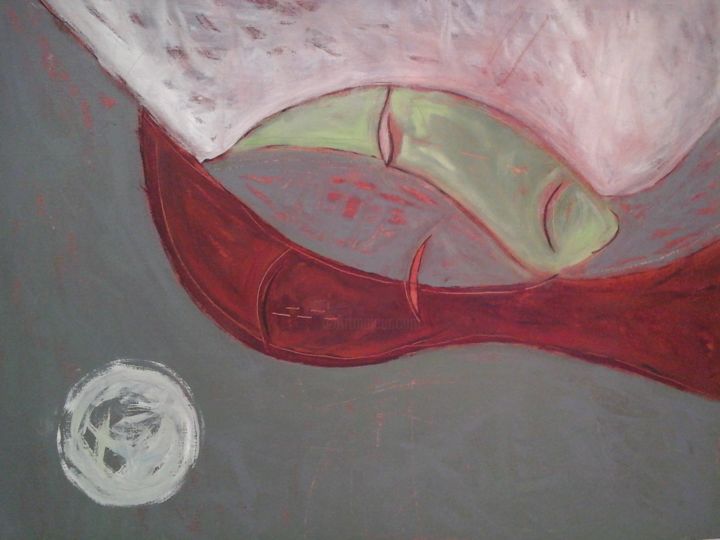 Peinture intitulée "Les états d'âme" par guilbault-veronik, Œuvre d'art originale, Acrylique