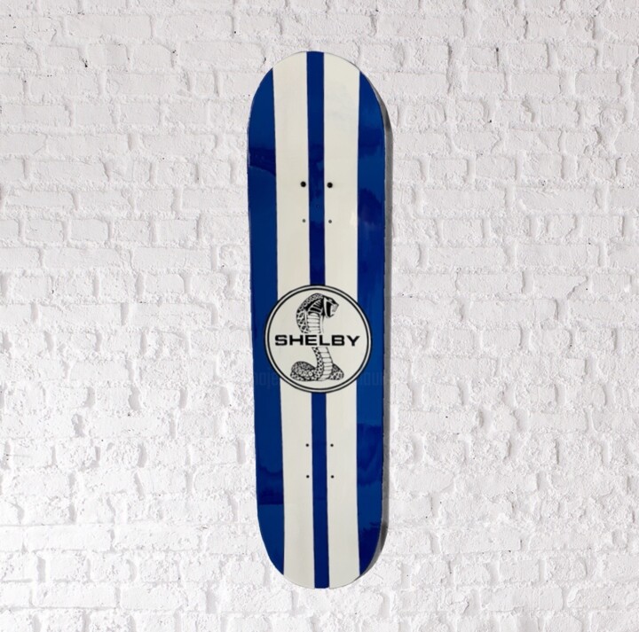 "Shelby skateboard" başlıklı Heykel Guillaume Anthony tarafından, Orijinal sanat, Rezine