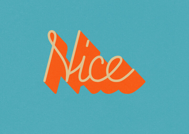 Digital Arts titled "Nice" by Guillaume Laserson, Original Artwork, Marker