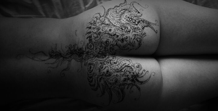 Fotografie mit dem Titel "No Tattoo" von Guillermo Simanavicius (Gelsim), Original-Kunstwerk, Digitale Fotografie