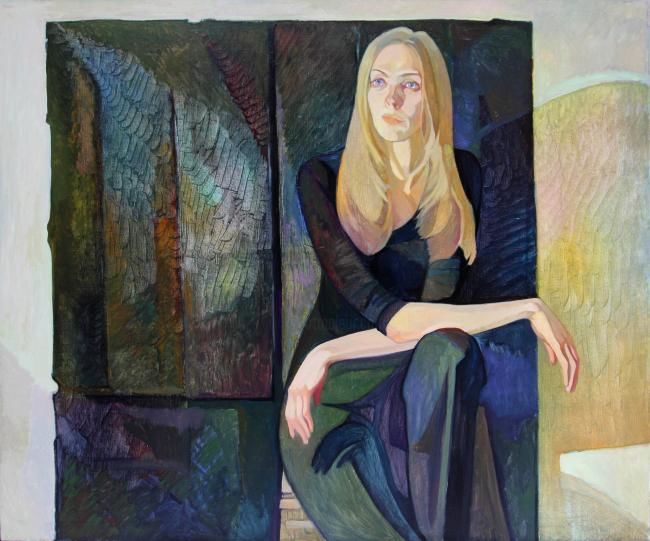 Painting titled "Where the Love leav…" by Liudmila Guryeva, Original Artwork, Oil