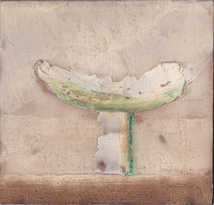 Картина под названием "Sin titulo" - Gustavo Caballero, Подлинное произведение искусства, Масло