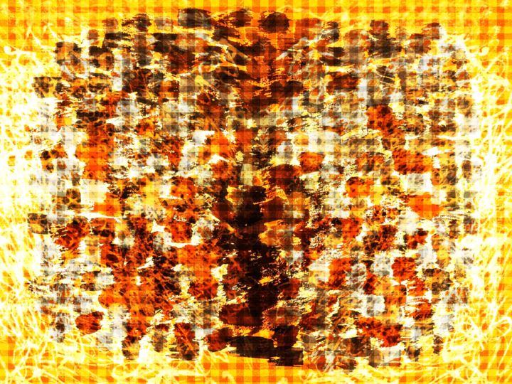 Digital Arts titled "Digigrafia 05" by Guto Camargo, Original Art, Digital Painting