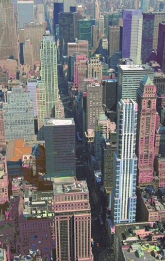 Цифровое искусство под названием "NEW YORK" - Guy Chaise, Подлинное произведение искусства, Цифровая живопись