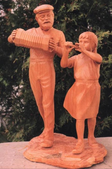 Sculpture titled "Harmonie" by Guy Pierre, Original Artwork