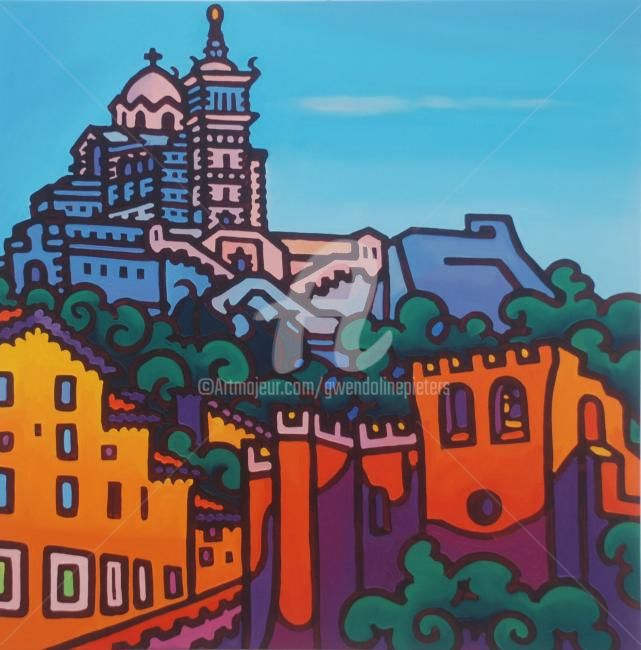 Notre dame de la garde Marseille (Paysages : Marseille, Amsterdam