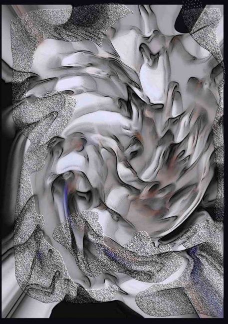 Цифровое искусство под названием "Mouvance" - Gwenn Artwork, Подлинное произведение искусства, Цифровая живопись