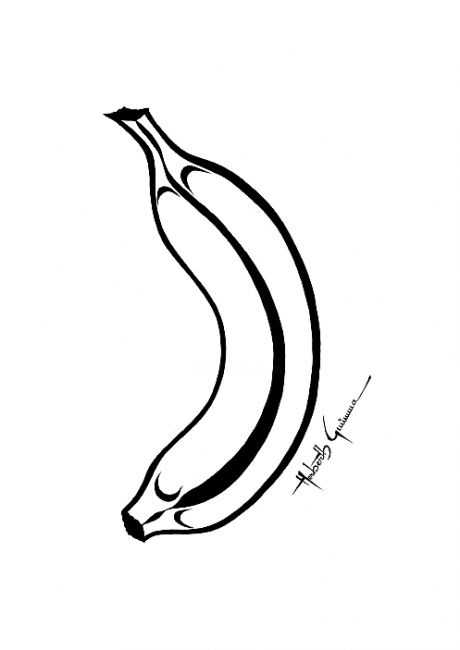 Banana, Desenho por Herberth Gwimma