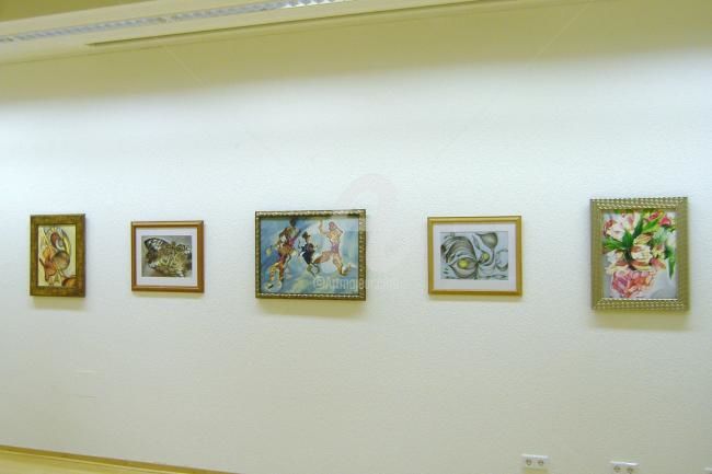 Fotografia intitolato "Main wall" da Dr István Gyebnár, Opera d'arte originale