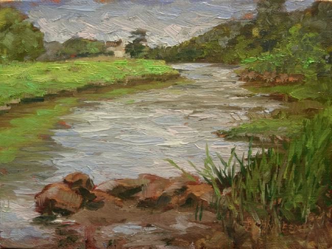 Painting titled "Poetic Lieutenant R…" by Gloria Nilsson, Original Art, Oil