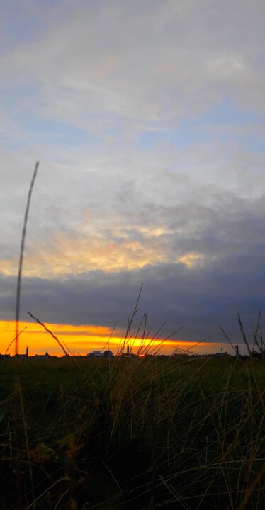 Fotografie getiteld "Sunset" door H.J, Origineel Kunstwerk, Digitale fotografie