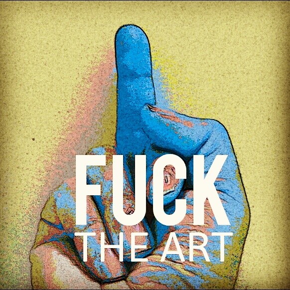 Digital Arts με τίτλο "Fuck the Art! 008" από Hab Le Hibou, Αυθεντικά έργα τέχνης