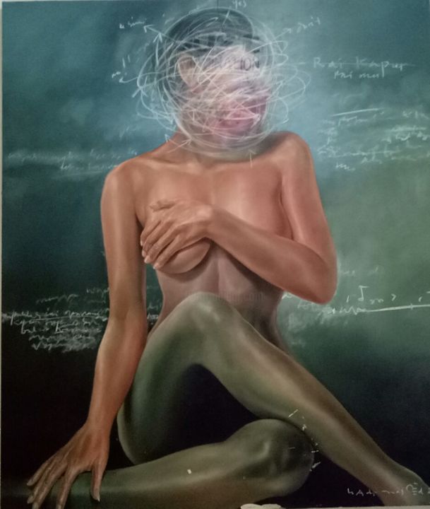 绘画 标题为“Nude Women” 由Hadi Masoed, 原创艺术品, 丙烯