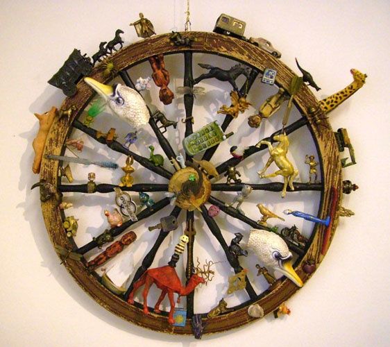 Malarstwo zatytułowany „wheel of fortune” autorstwa Haje Holmström, Oryginalna praca
