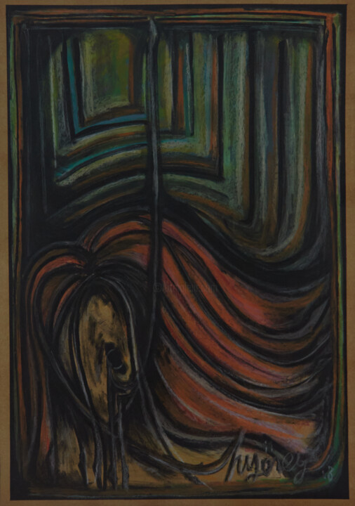 Pittura intitolato "KPY1810070021-124 (…" da Hakan Yöney, Opera d'arte originale, Pastello