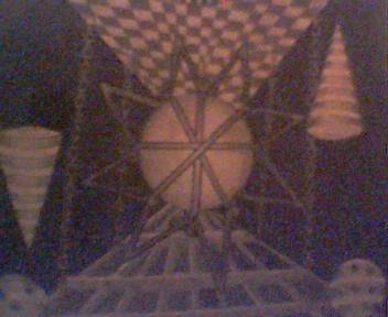Painting titled "dark design" by Diana Bownds, Original Art,