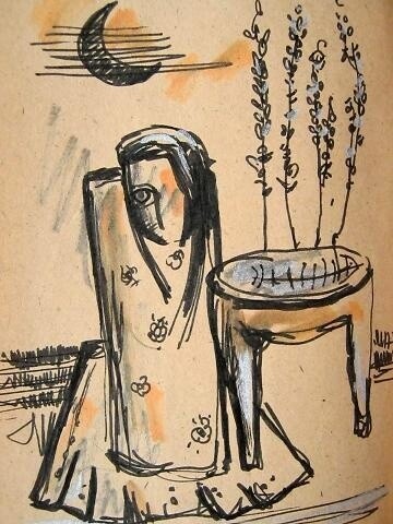 Disegno intitolato "Etude Daily" da Hamed Mashmouli Kutenaei, Opera d'arte originale