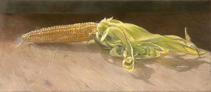 Pintura titulada "Corn" por Hanan Milner, Obra de arte original, Otro