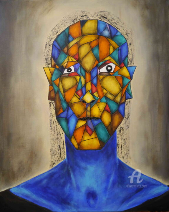 Painting titled "Multiface" by Hang Ribeir, Original Artwork, Other