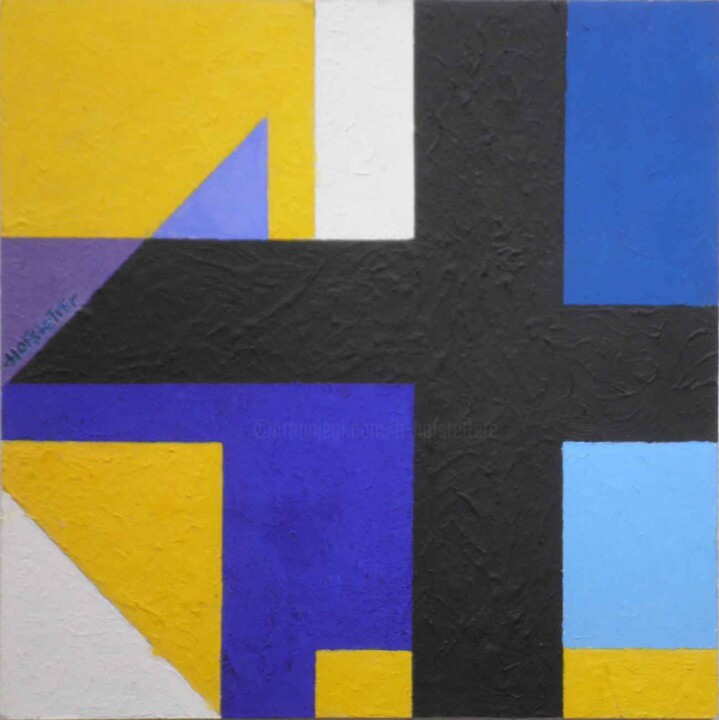 Malerei mit dem Titel "Delft I, 2015" von Hannes Hofstetter, Original-Kunstwerk, Acryl