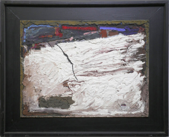 Malerei mit dem Titel ""Winterreise",1989" von Hannes Hofstetter, Original-Kunstwerk